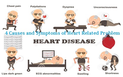 4 Causes and Symptoms of Heart Related Problem