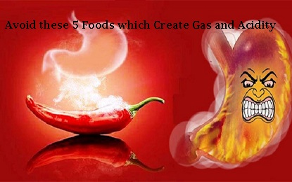 Avoid these 5 Foods which Create Gas and Acidity
