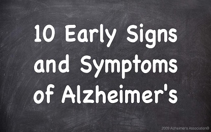 10 Early Symptoms Which Gives Direct Signs of Alzheimer